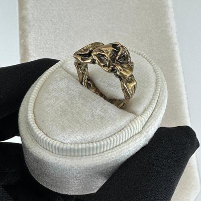 Luxurious Gold Alloy Plated Ring