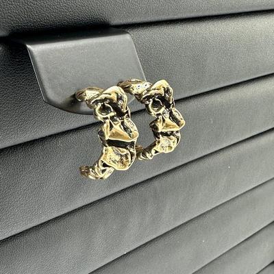 Luxurious Gold Alloy Plated Earrings