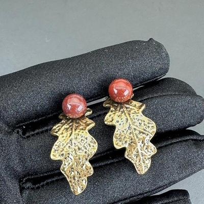 Luxurious Gold Alloy Plated Earrings