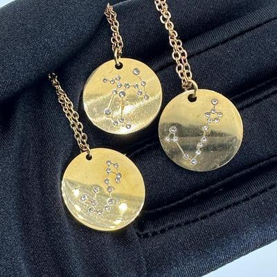 11 Pieces Birth Months Zodiac Collection Necklaces MIX LOT
