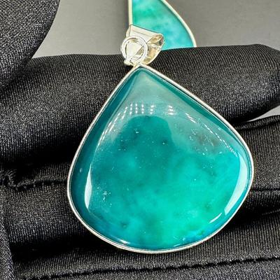Crystal Pendant 925 Sterling Silver Plated Handmade Gemstone 