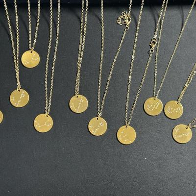 11 Pieces Birth Months Zodiac Collection Necklaces MIX LOT