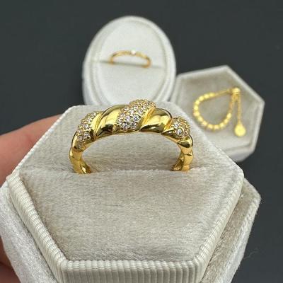 Brand New Rings 925 Sterling Silver Stamped Zirconia Mix Lot