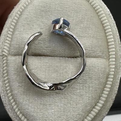 Brand New Rings 925 Sterling Silver Stamped Zirconia