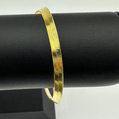 Brand New 925 Sterling Silver Stamped Gold Plated Italy Bracelet And Necklace