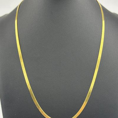 Brand New 925 Sterling Silver Stamped Gold Plated Italy Bracelet And Necklace