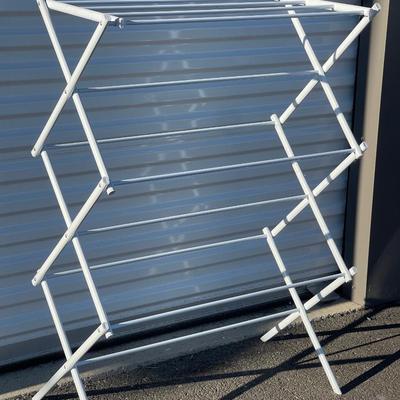 Sale Photo Thumbnail #194: White metal clothing hanger