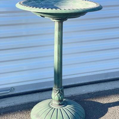 Sale Photo Thumbnail #200: Ornate bird bath