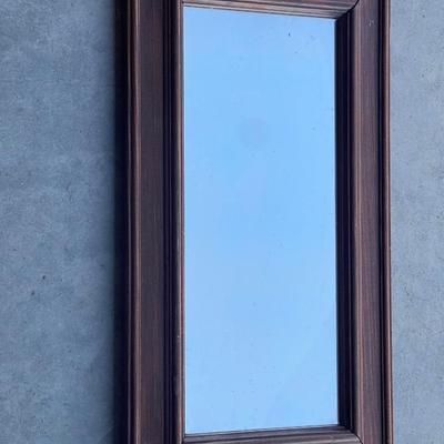 Sale Photo Thumbnail #215: beautiful wooden frame mirror