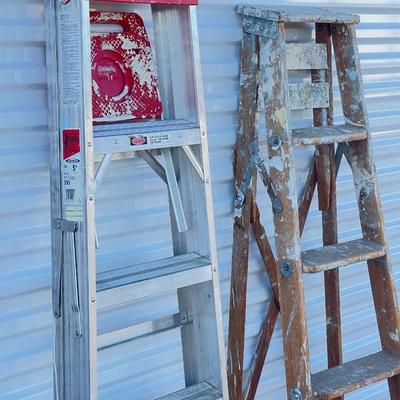 Sale Photo Thumbnail #223: one aluminum and one wooden