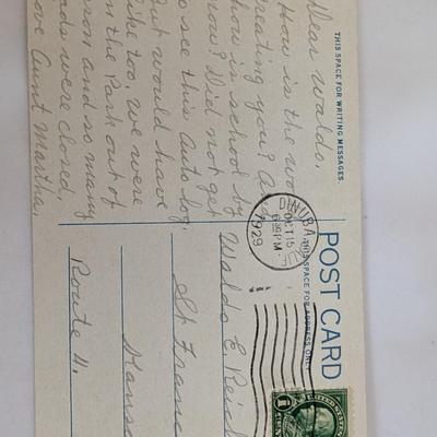 Vintage post cards, and Invitation's from the 1920's