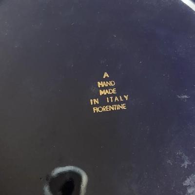 Sale Photo Thumbnail #34: Big cobalt vase and ashtray, gorgeous vase and small trinket box