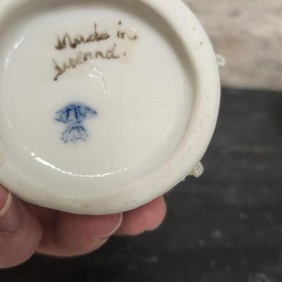 Sale Photo Thumbnail #74: Really neat porcelain ruffles figures. These are super delicate and they all have some damage. Lot 1