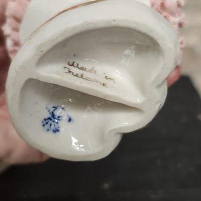 Sale Photo Thumbnail #77: Really neat porcelain ruffles figures. These are super delicate and they all have some damage. Lot 1