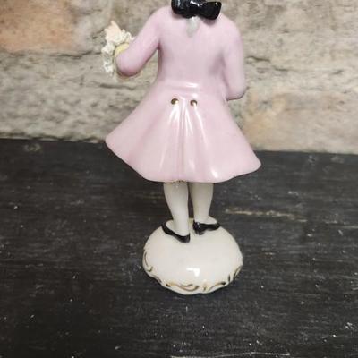 Sale Photo Thumbnail #88: Gorgeous porcelain Dresen figures. The porcelain work is stunning on these pink figures
