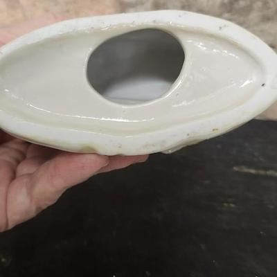 Sale Photo Thumbnail #82: Gorgeous porcelain Dresen figures. The porcelain work is stunning on these pink figures