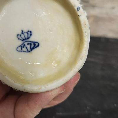 Sale Photo Thumbnail #103: More fabulous porcelain work. Again these are super fragile and they all have some damage.