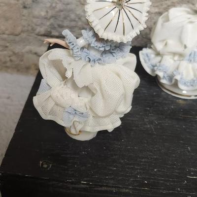 Sale Photo Thumbnail #92: More fabulous porcelain work. Again these are super fragile and they all have some damage.