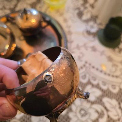 Silver tea set