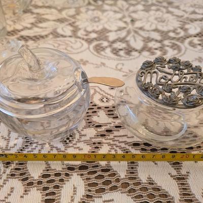 Decorative glass pieces