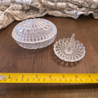 Trinket box and ring holder