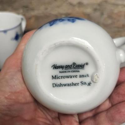 Sale Photo Thumbnail #121: Harry and David, porsgrund and Noritake blue pieces