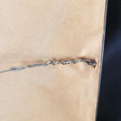 Vintage Print of Farmer and Sheep (O-KD)