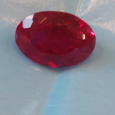 IGI CERTIFIED LAB GROWN RUBY