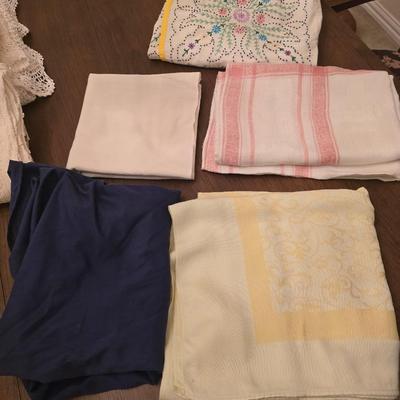 Assorted table cloths