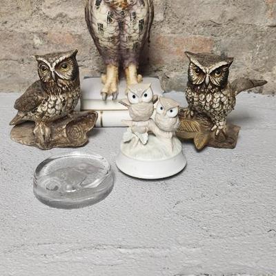 Sale Photo Thumbnail #166: Owl lot...lot of owls