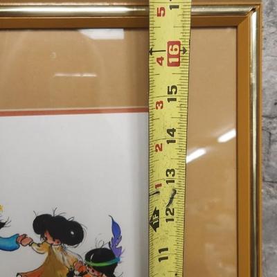 Sale Photo Thumbnail #205: A touch of Indian book and framed artwork.