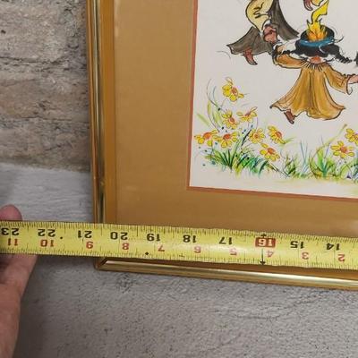 Sale Photo Thumbnail #204: A touch of Indian book and framed artwork.