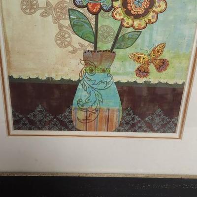 Sale Photo Thumbnail #220: Mirror, Dali (glass is cracked) and square print