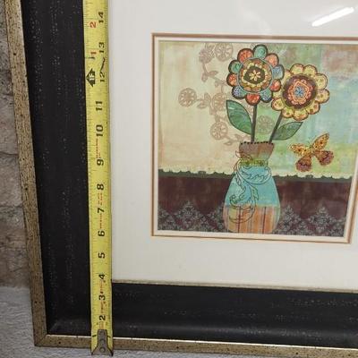 Sale Photo Thumbnail #218: Mirror, Dali (glass is cracked) and square print