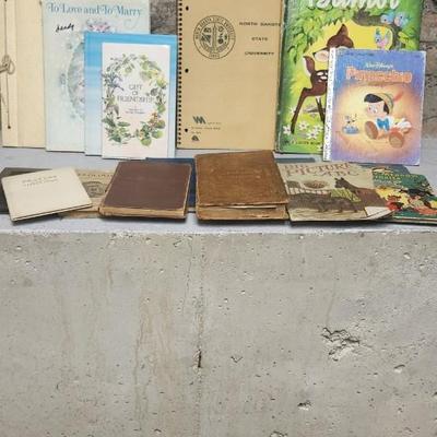 Sale Photo Thumbnail #231: A conglomeration of books.