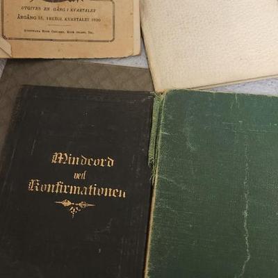 Sale Photo Thumbnail #247: A conglomeration of books.