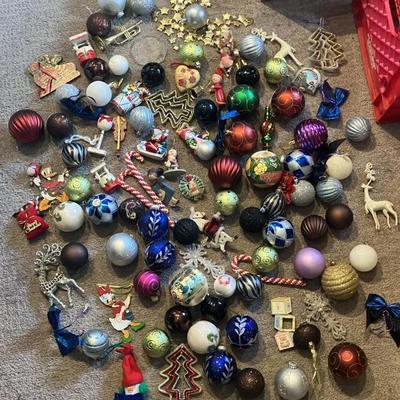 Christmas Ornaments - Vintage Collection of 90+