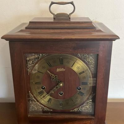 Franz Hermle Westminster Chime Mantel Clock, Model 350-060