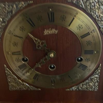 Franz Hermle Westminster Chime Mantel Clock, Model 350-060
