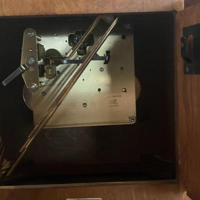 Franz Hermle Westminster Chime Mantel Clock, Model 350-060