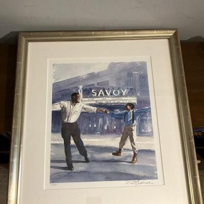 E.B. Lewis Pencil Signed Limited Edition Lithograph Print 18” x 20”