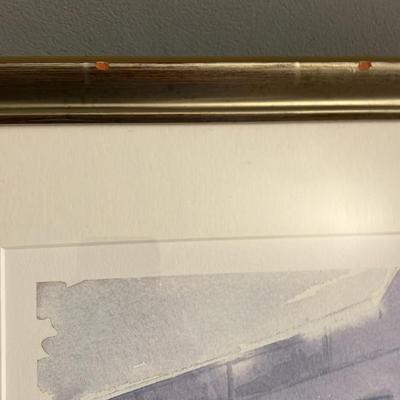 E.B. Lewis Pencil Signed Limited Edition Lithograph Print 18” x 20”