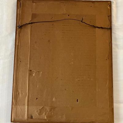 Joe Hilario Herrera (See-Ru), Signed, Vintage Cochiti Pueblo Gouache: Eagle Dancer 13" x 17