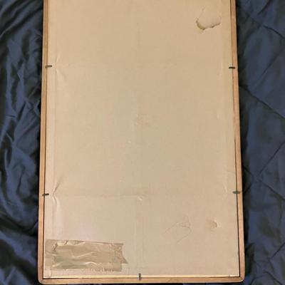 Antique Woodblock Hand Colored Print Japanese Ukiyo-e Sumi-e Painting: Elegant Geisha with Incense Burner – Utagawa Kuniyoshi School,...