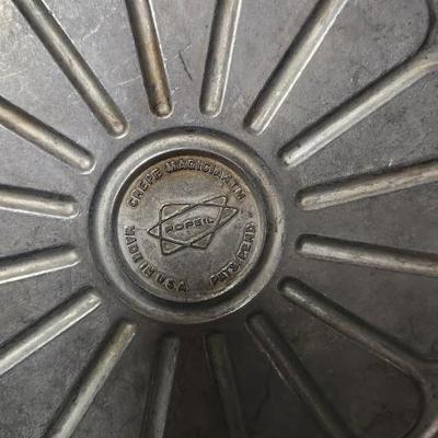 Sale Photo Thumbnail #262: Popiel crepe pan, malt blender, small Mandolin, salt and pepper and mini muffin tin