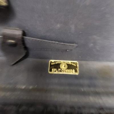 Sale Photo Thumbnail #293: That case might have been a salesman case or bar case, it is filled with cards, buttons, keychains, advertising give aways etc.