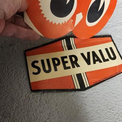 Sale Photo Thumbnail #286: That case might have been a salesman case or bar case, it is filled with cards, buttons, keychains, advertising give aways etc.