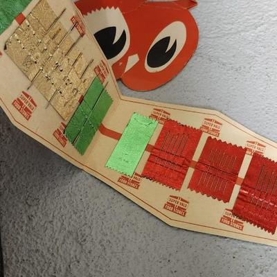 Sale Photo Thumbnail #287: That case might have been a salesman case or bar case, it is filled with cards, buttons, keychains, advertising give aways etc.