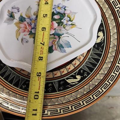 Sale Photo Thumbnail #316: Lot of misc metal stuff. That silverplate pyrex is neat!