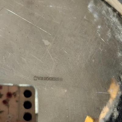 Sale Photo Thumbnail #324: Lot of misc metal stuff. That silverplate pyrex is neat!